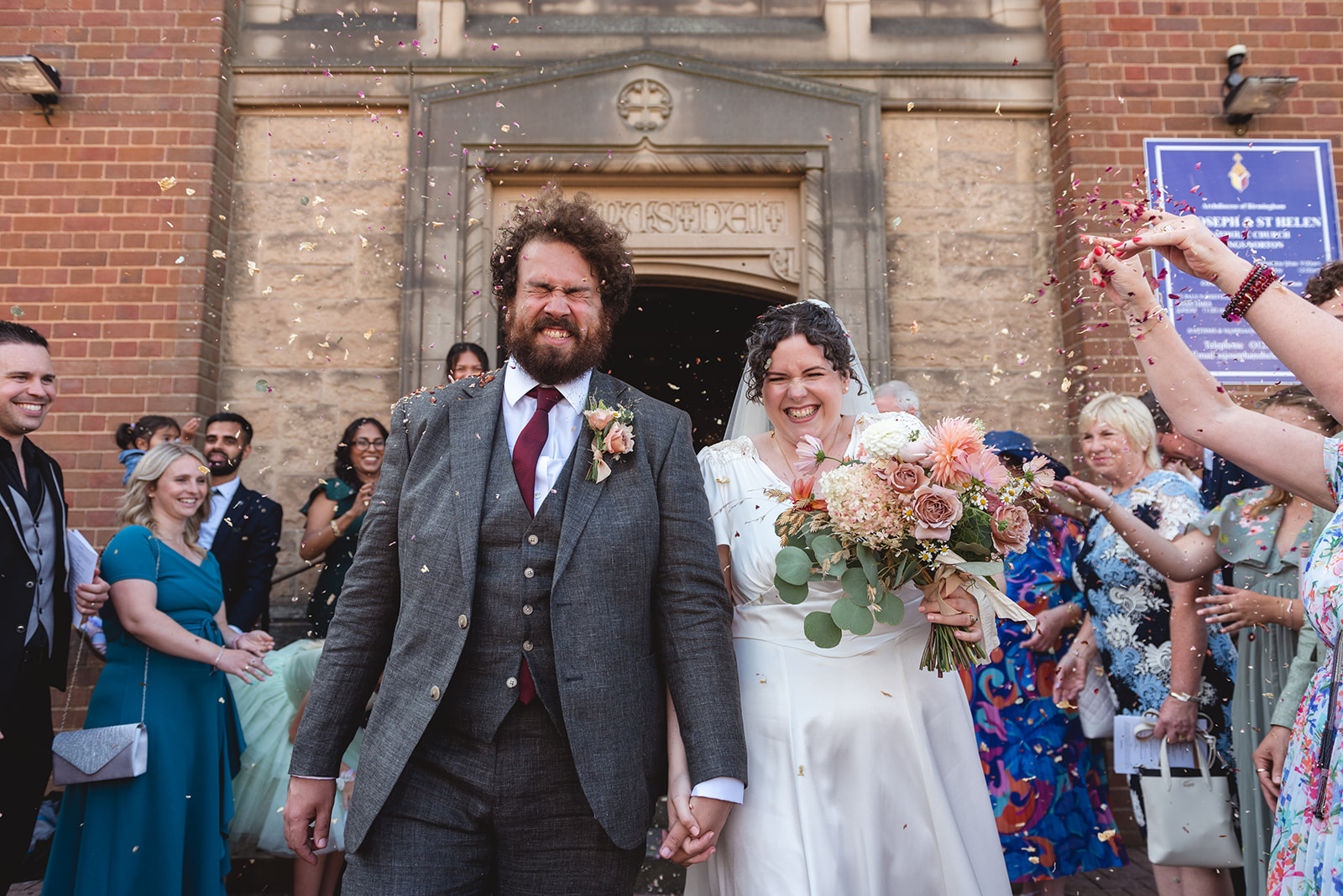 Relaxed Rowheath Pavilion Wedding by West Midlands Wedding Photographer byGarazi